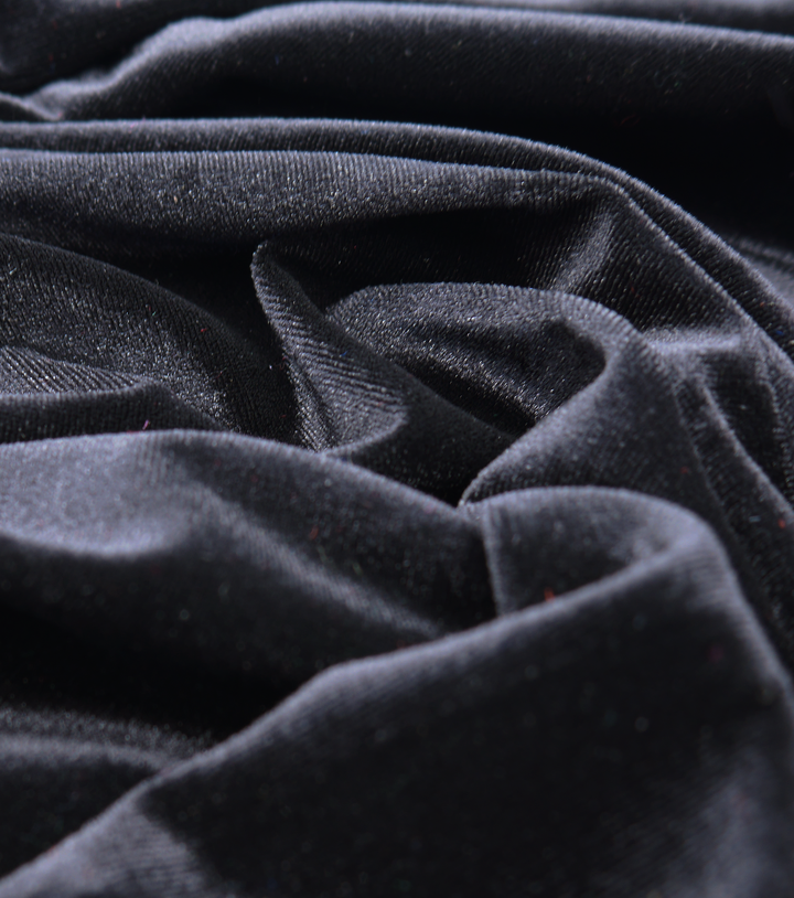 Stretch Velvet $12.00p/m - Black