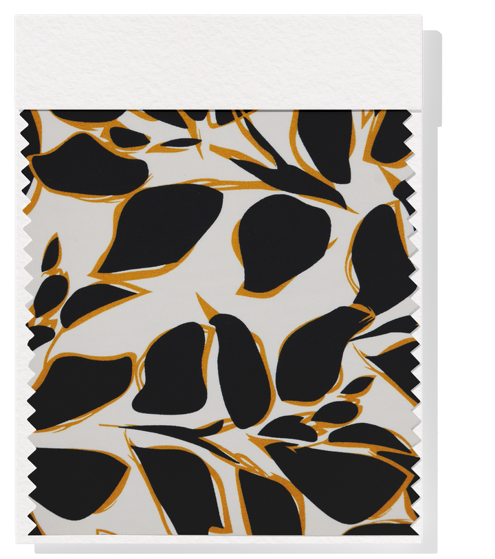 Printed Rayon $12.00p/m - Myra Black