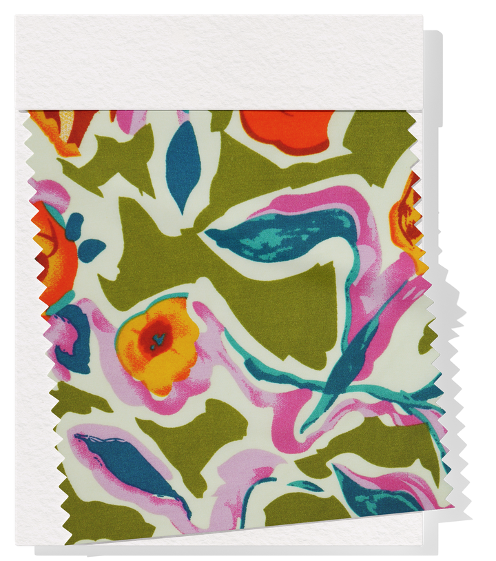 Printed Rayon $12.00p/m - Margot Green