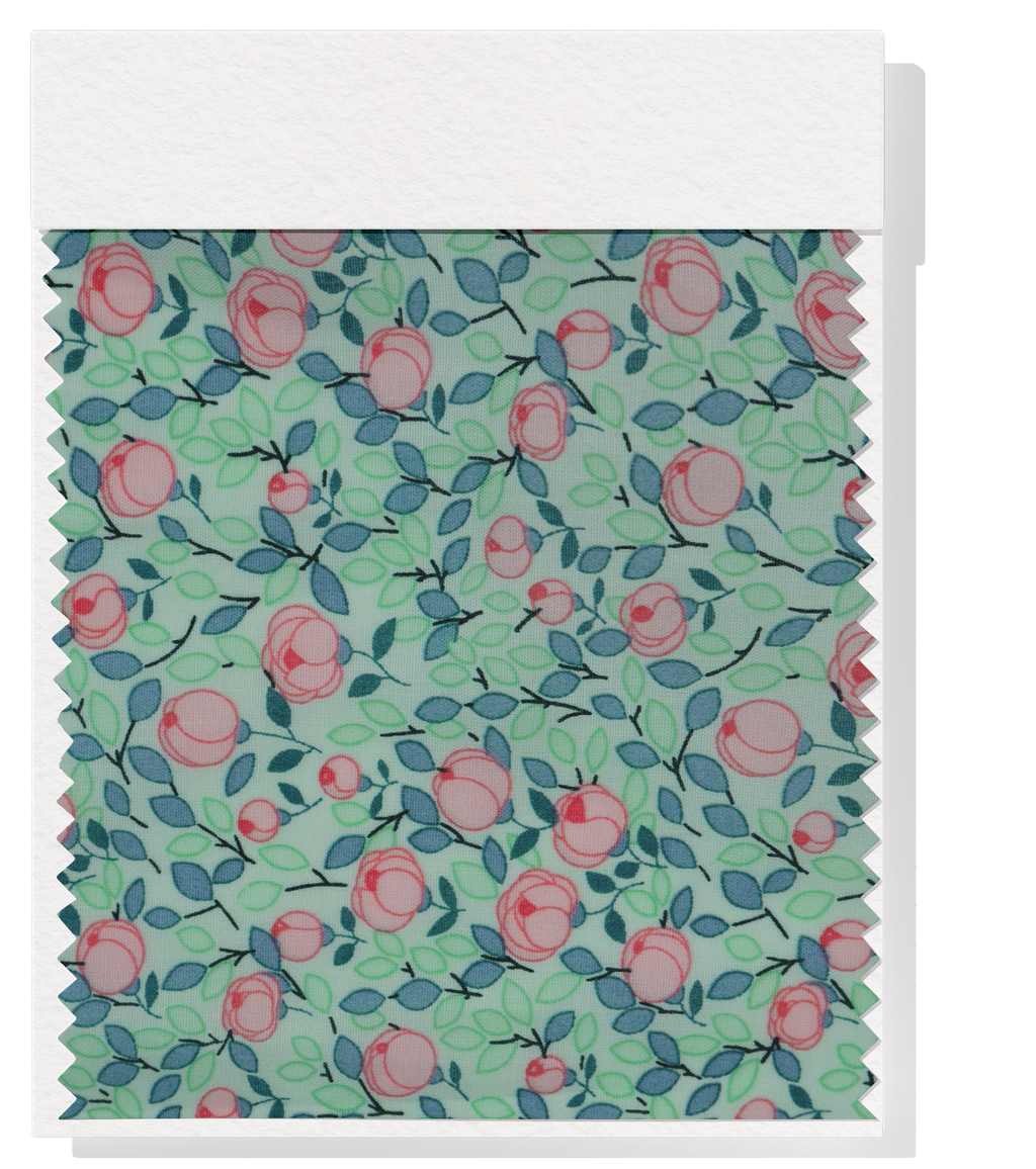 Printed Cotton Poplin 12.00p/m Design 3 The Fabric Shop