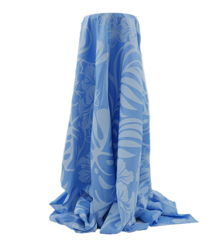 Stretch Polyester Pacific Print $12.00p/m