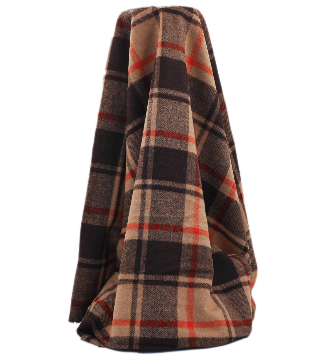 CHECKED WOOL $18.00P/M - Autumn Ember