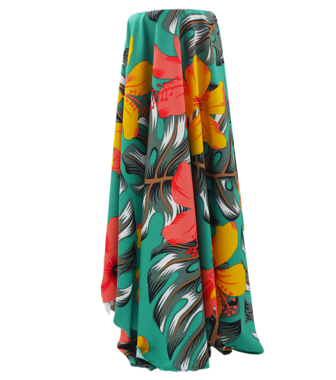 Pacific Printed Rayon $10.00p/m - Design B Mint Green
