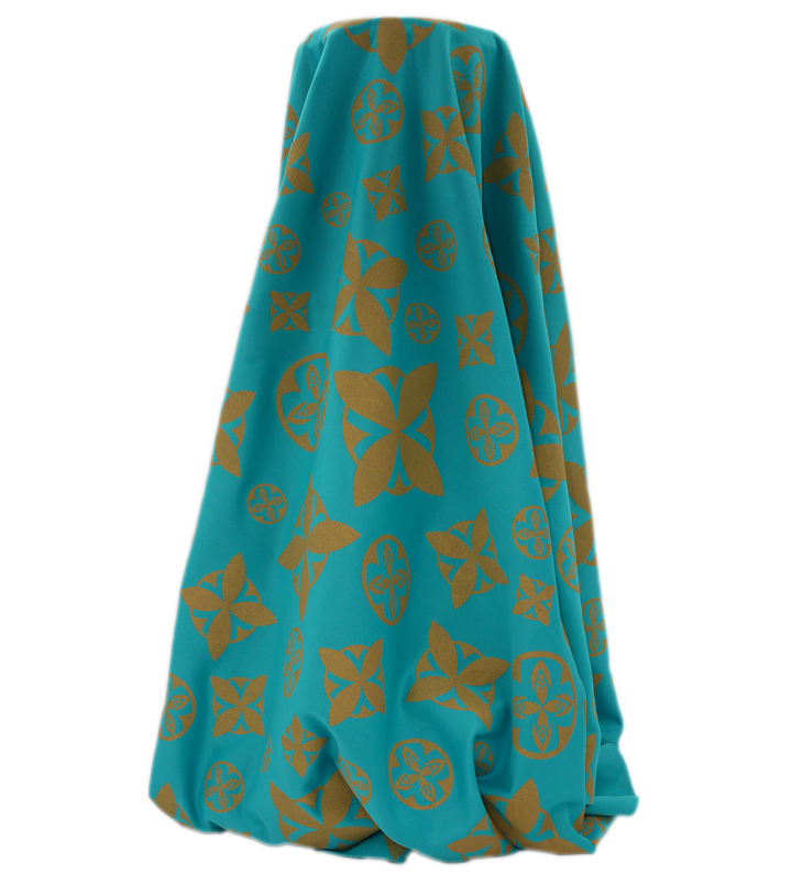 STRETCH POLYESTER PACIFIC PRINT $12.00P/M