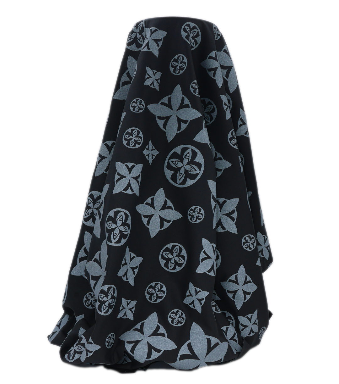 STRETCH POLYESTER PACIFIC PRINT $12.00P/M