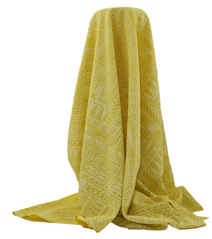 STRETCH POLYESTER PACIFIC PRINT $12.00P/M