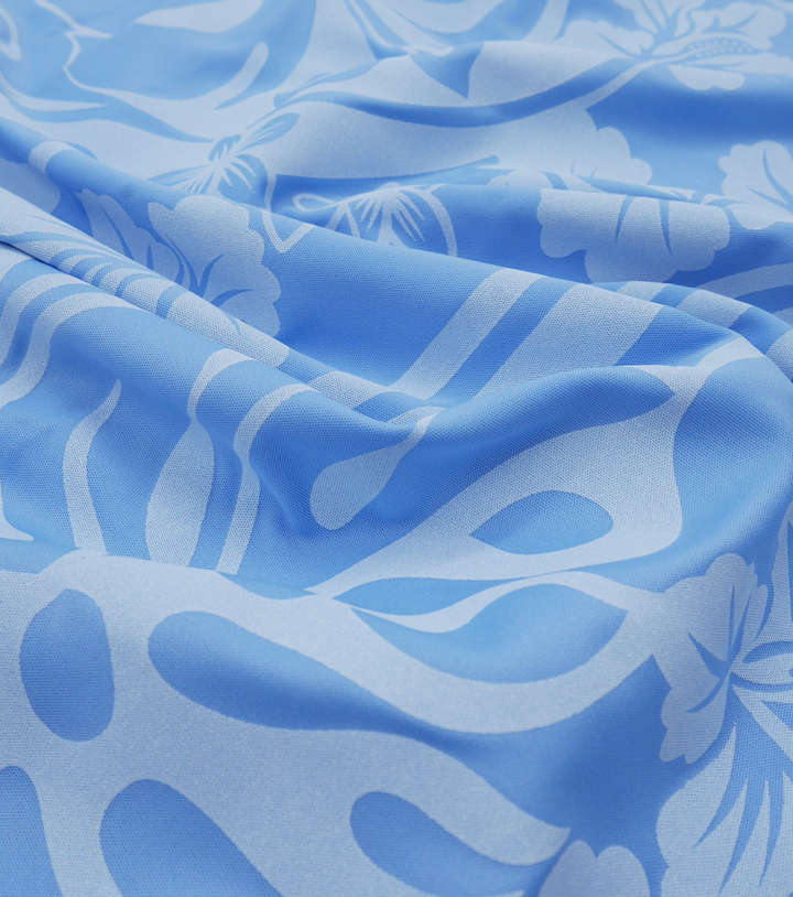 Stretch Polyester Pacific Print $12.00p/m