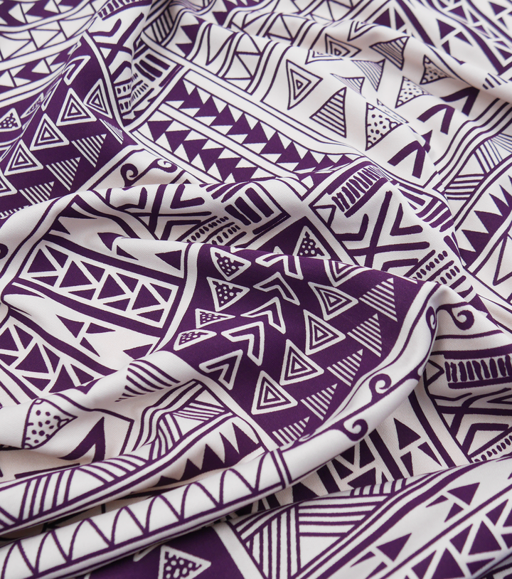 STRETCH POLYESTER PACIFIC PRINT $12.00P/M