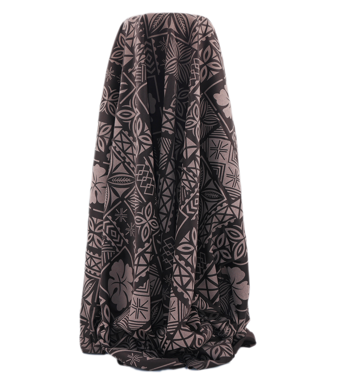 STRETCH POLYESTER PACIFIC PRINT $12.00P/M