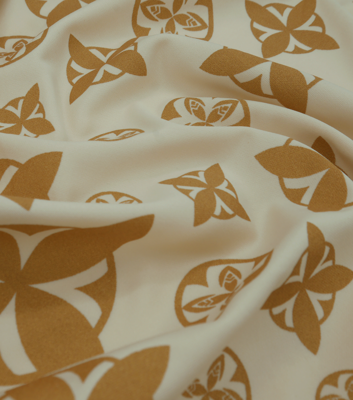 STRETCH POLYESTER PACIFIC PRINT $12.00P/M