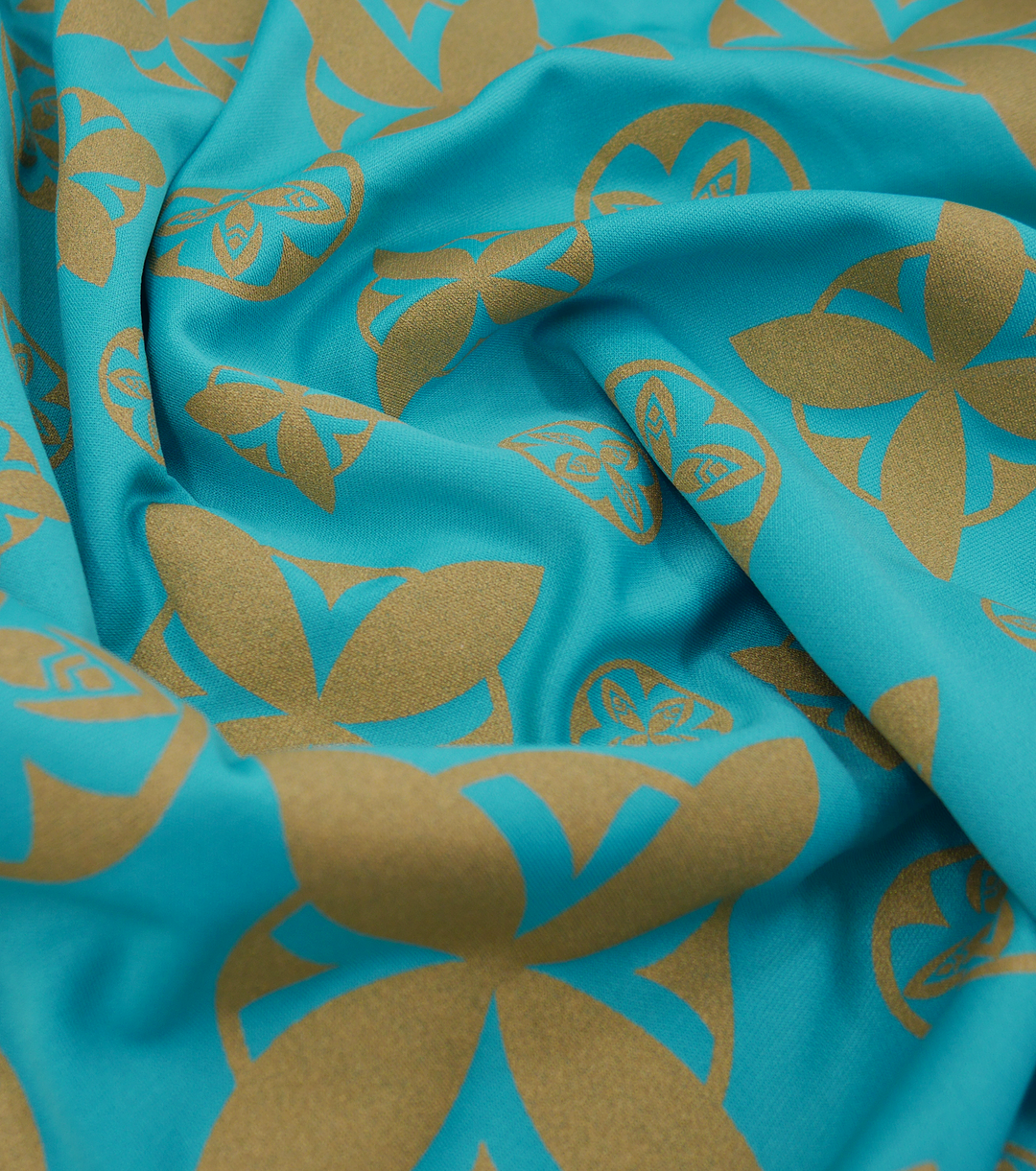 STRETCH POLYESTER PACIFIC PRINT $12.00P/M
