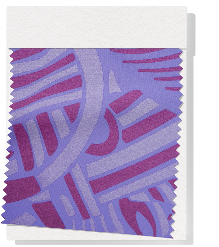 STRETCH POLYESTER PACIFIC PRINT $12.00P/M