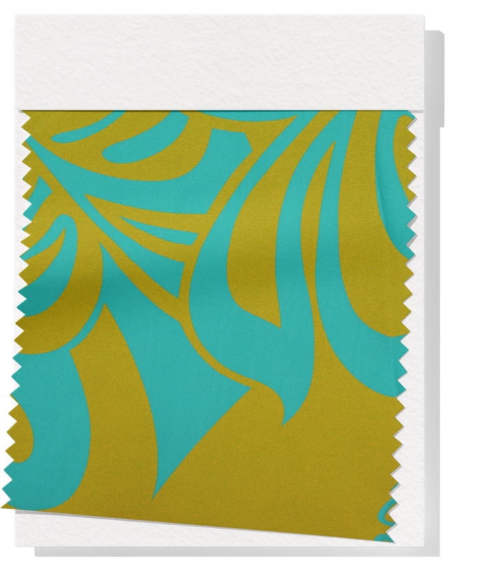 STRETCH POLYESTER PACIFIC PRINT $12.00P/M