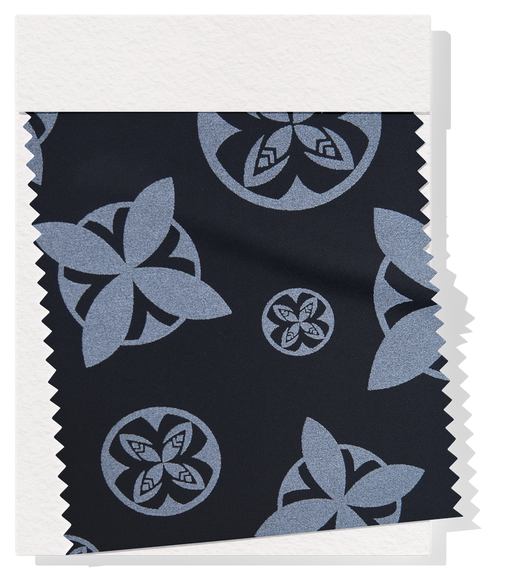 STRETCH POLYESTER PACIFIC PRINT $12.00P/M