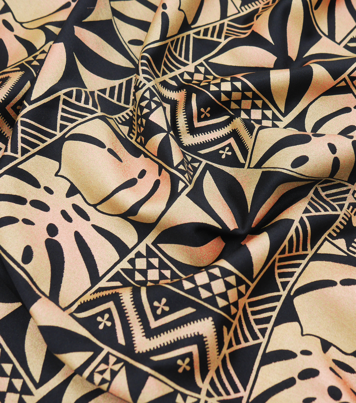 STRETCH POLYESTER PACIFIC PRINT $12.00P/M