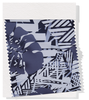 Stretch Polyester Pacific Print $12.00p/m Design #I