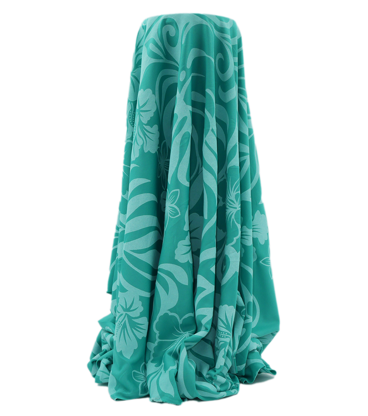 STRETCH POLYESTER PACIFIC PRINT $12.00P/M