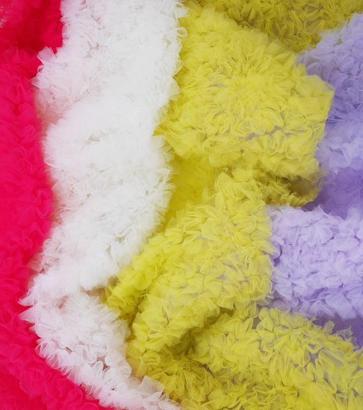 RUFFLED TULLE $40.00P/M - YELLOW