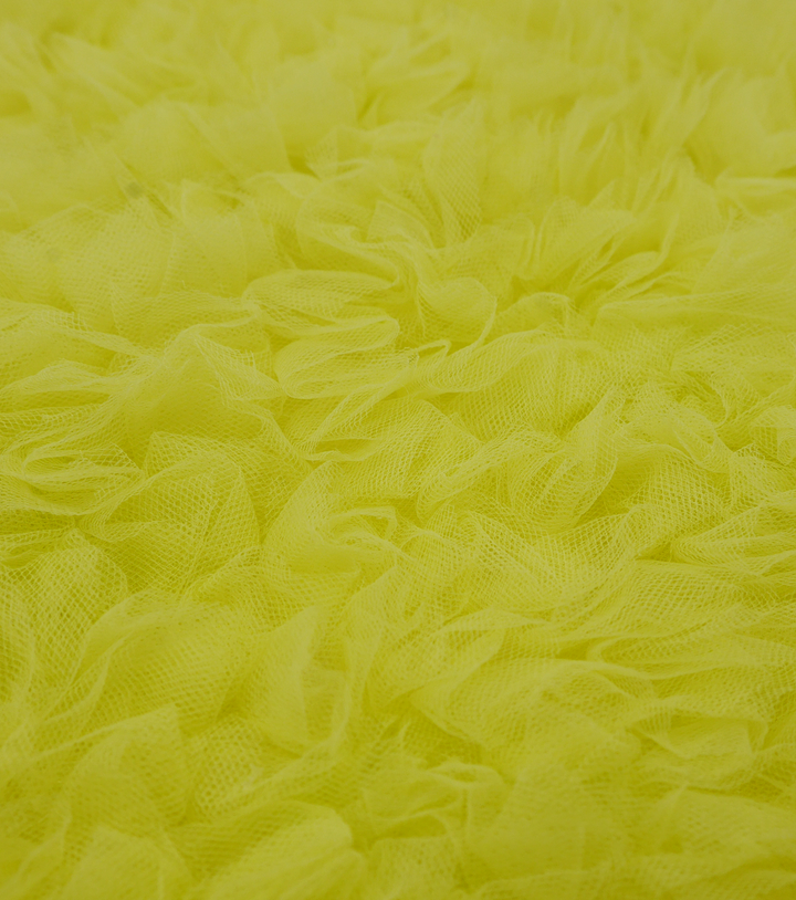 RUFFLED TULLE $40.00P/M - YELLOW