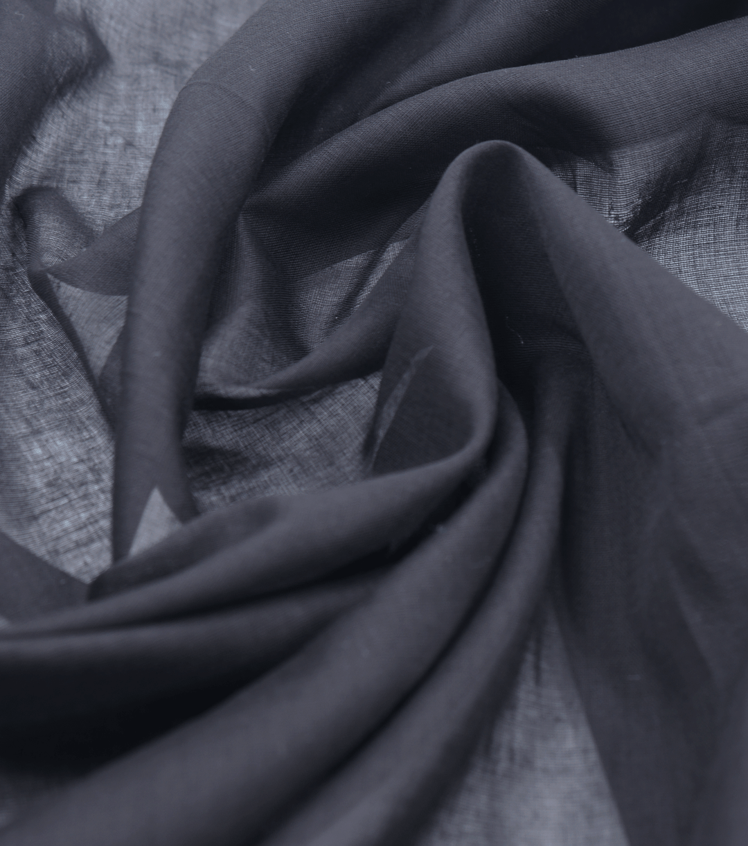 ANTIQUE LAWN $7.00 P/M - Black - The Fabric Shop