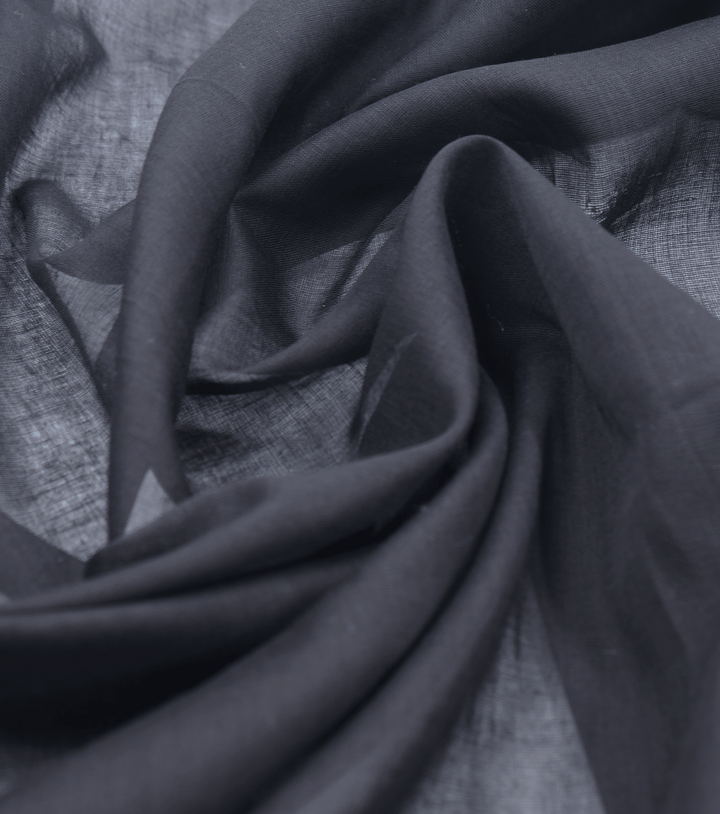 ANTIQUE LAWN $7.00 P/M - Black - The Fabric Shop