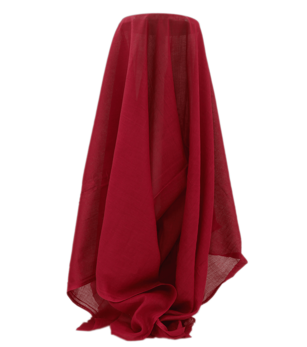 ANTIQUE LAWN $7.00 P/M - Cherry - The Fabric Shop