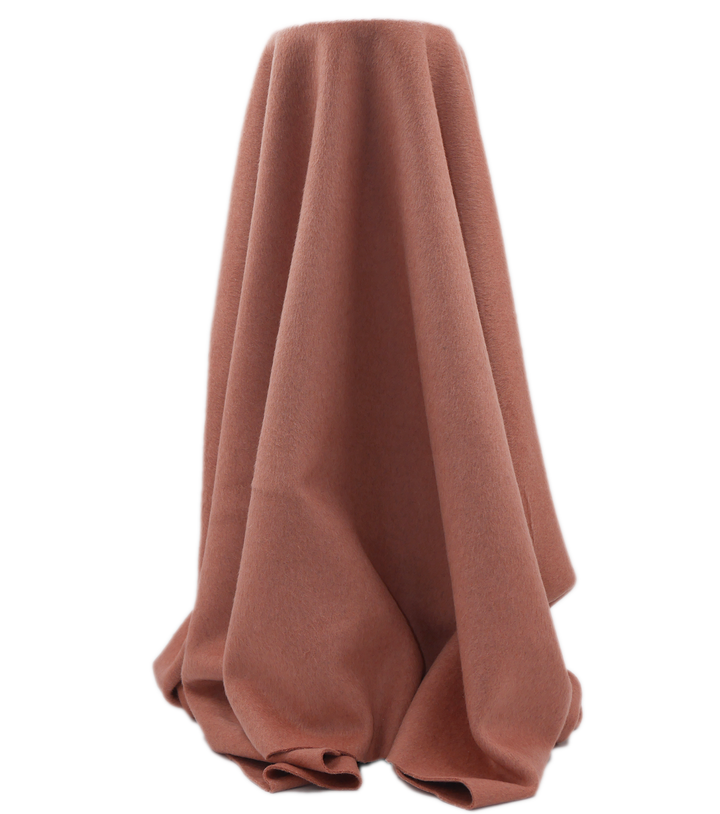 DOUBLE FACED WOOL $24.00P/M - Clay Rose