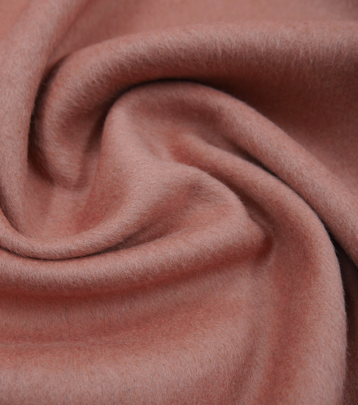 DOUBLE FACED WOOL $24.00P/M - Clay Rose