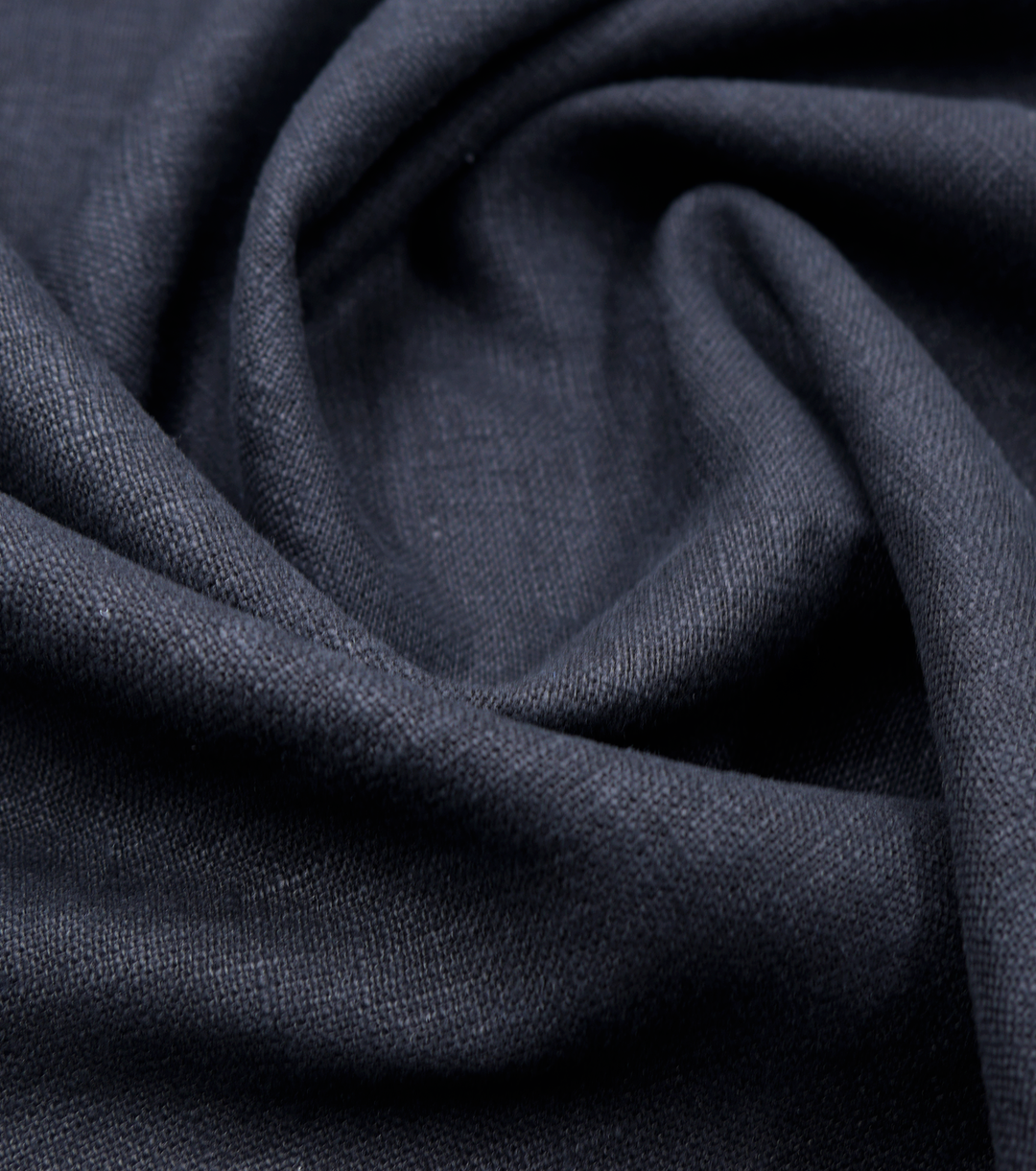 Bio Washed Linen $16.00p/m - Black