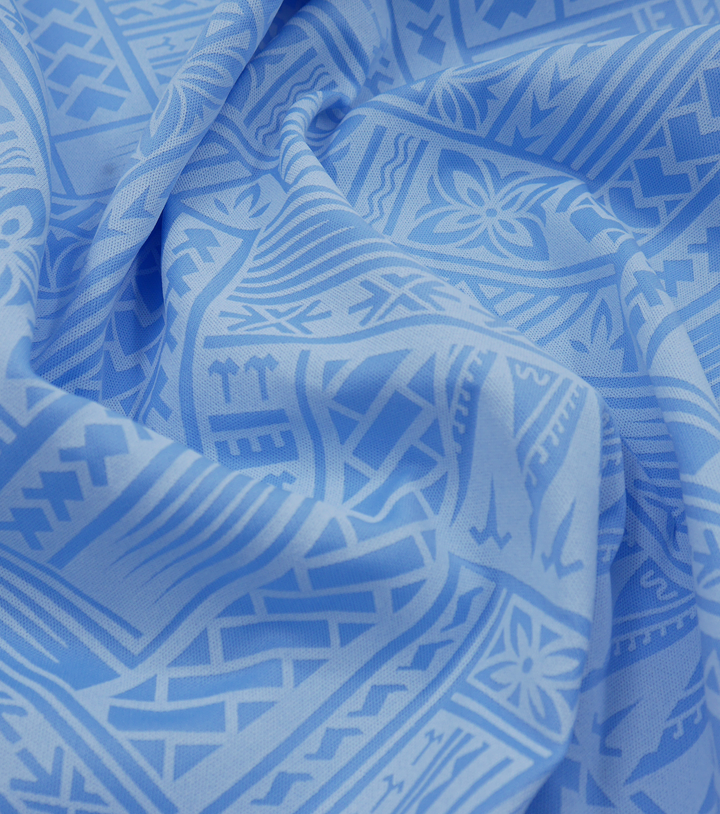 STRETCH POLYESTER PACIFIC PRINT $12.00P/M
