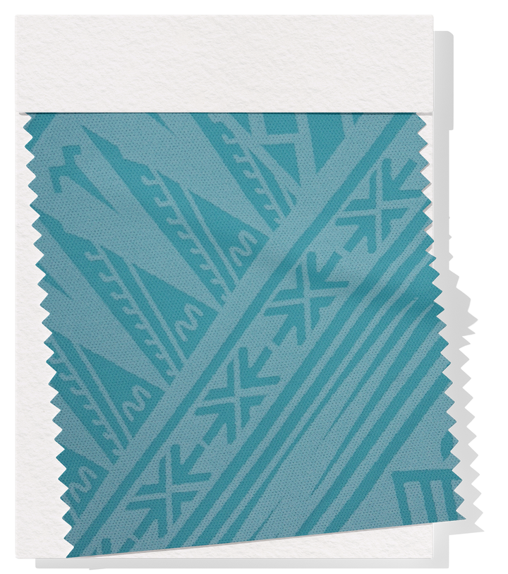 STRETCH POLYESTER PACIFIC PRINT $12.00P/M
