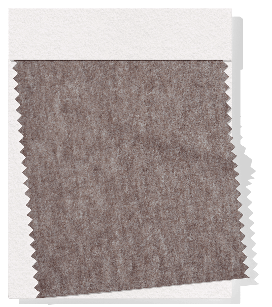 Boiled Wool Coating $28.00p/m - Mushroom - The Fabric Shop