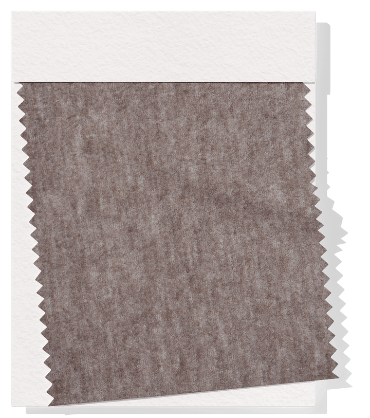 Boiled Wool Coating $28.00p/m - Mushroom - The Fabric Shop