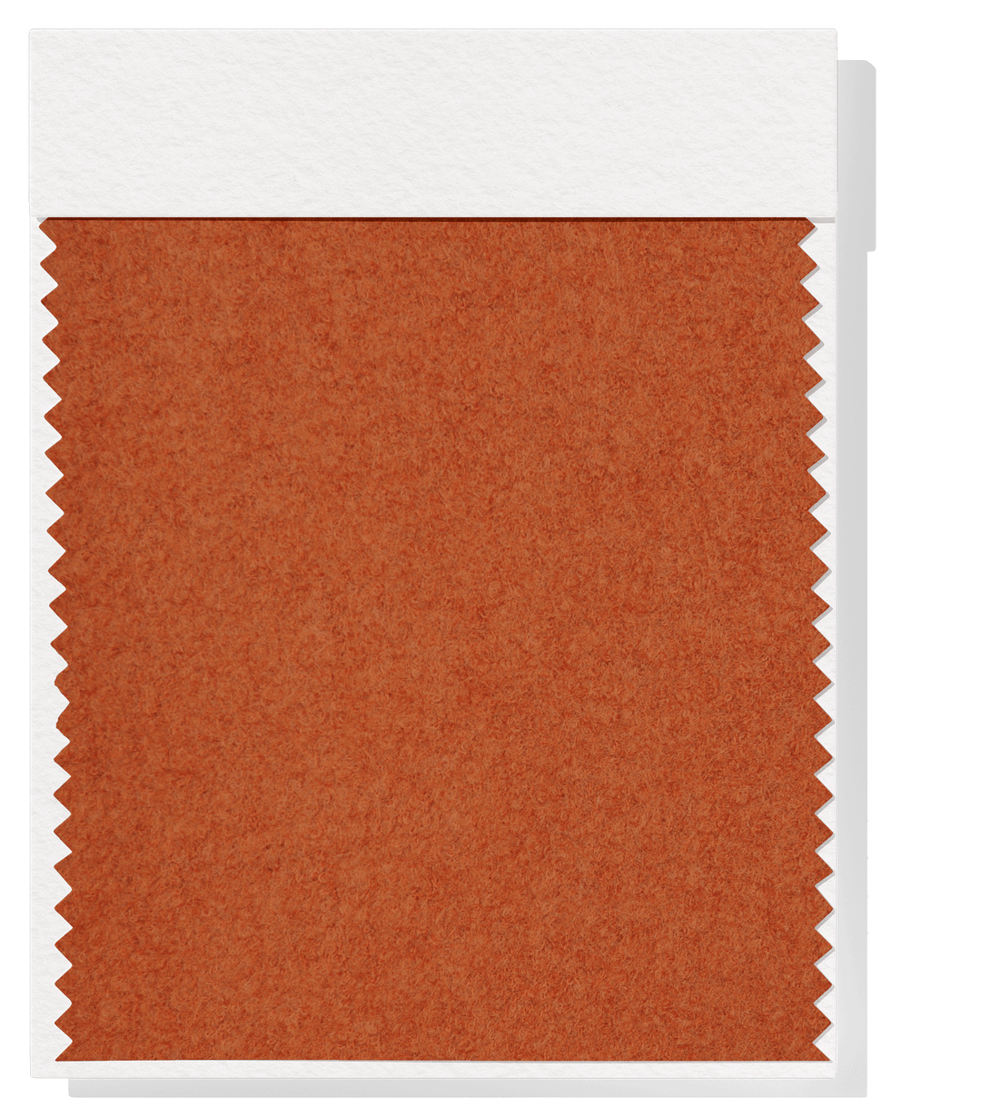 Boiled Wool Coating $28.00p/m - Terracotta - The Fabric Shop