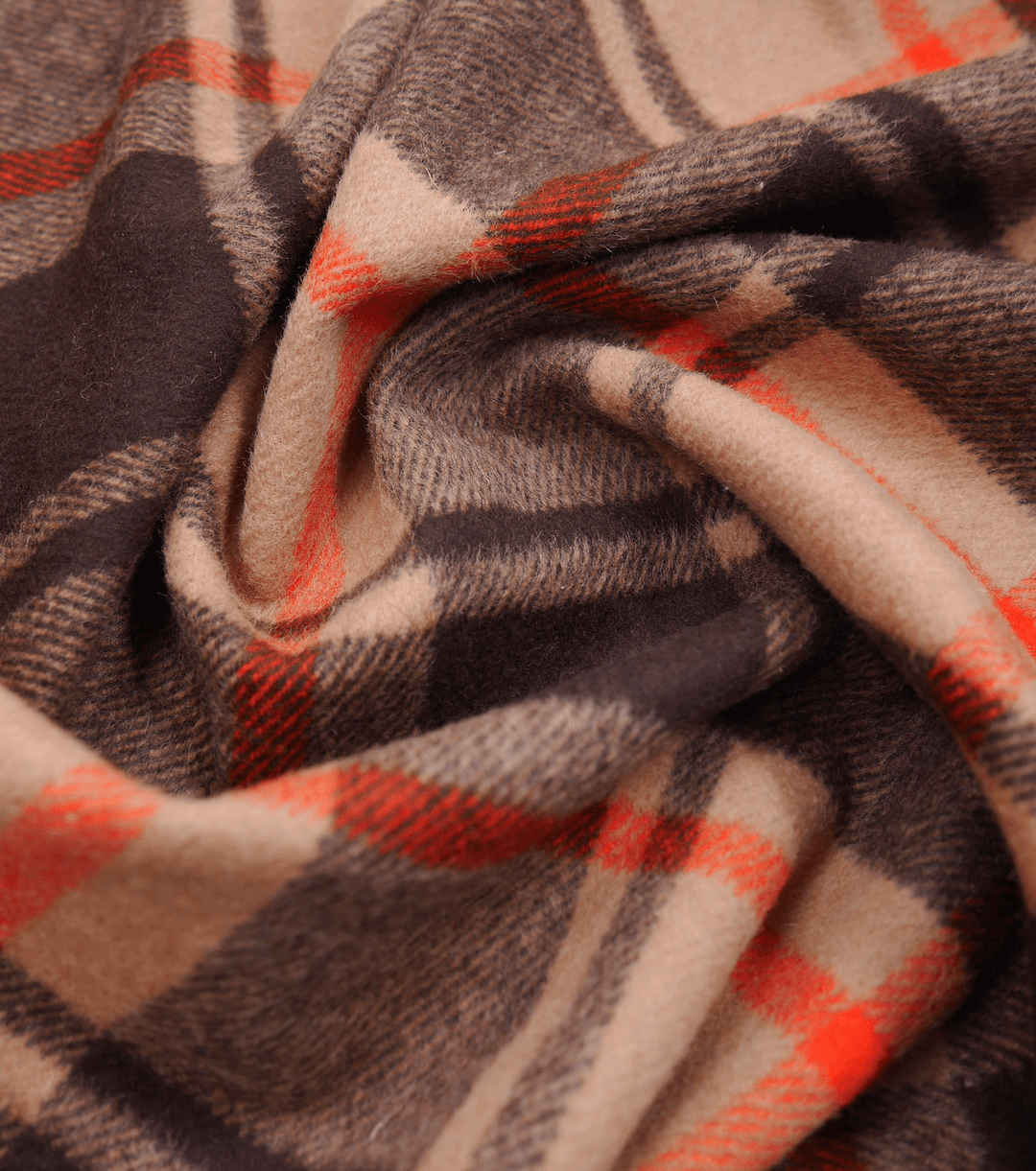 CHECKED WOOL $18.00P/M - Autumn Ember - The Fabric Shop