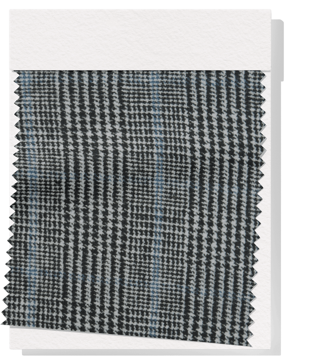 CHECKED WOOL $18.00P/M - Charcoal Glen Check - The Fabric Shop