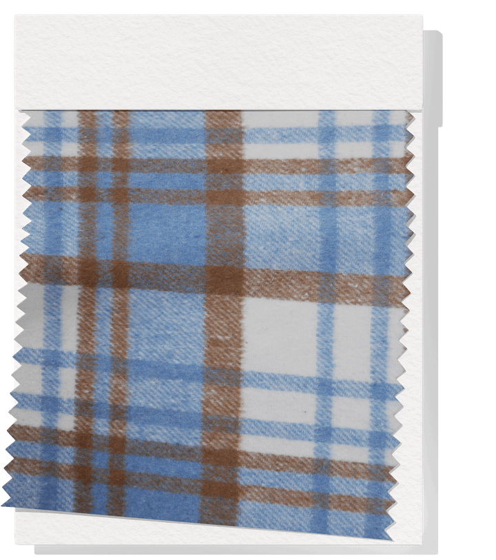 CHECKED WOOL $18.00P/M - Cloudbreak Check - The Fabric Shop