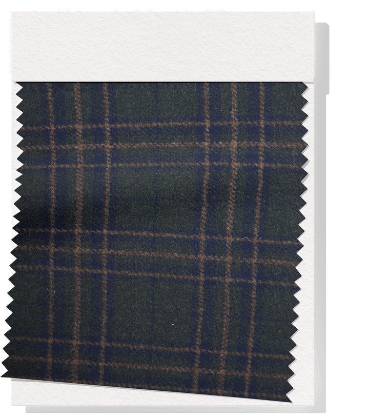 CHECKED WOOL $18.00P/M - Highland Forest - The Fabric Shop