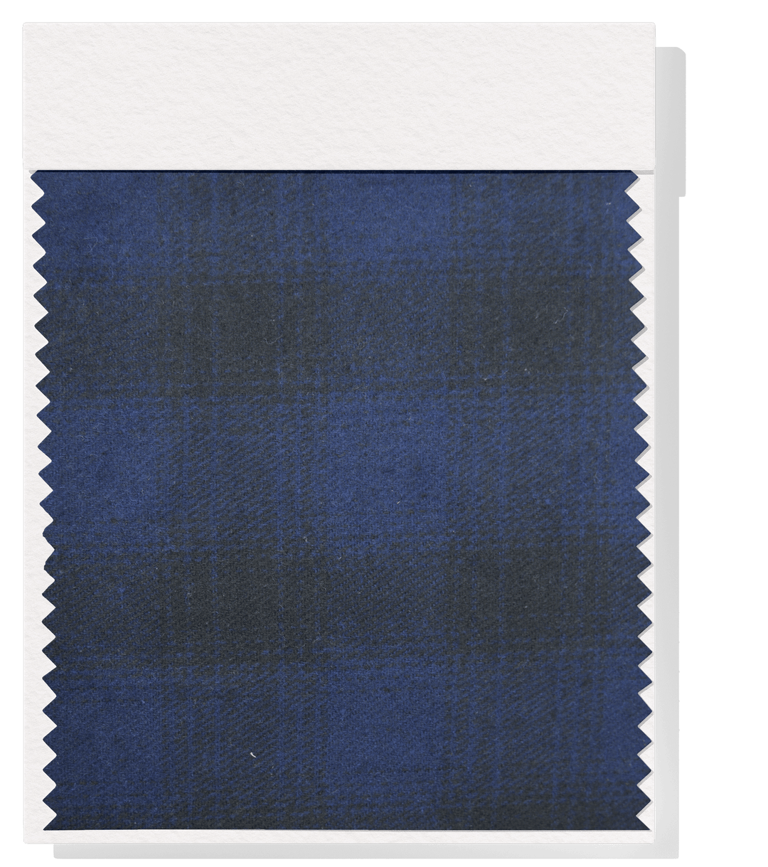 CHECKED WOOL $18.00P/M - Midnight Fade Check - The Fabric Shop