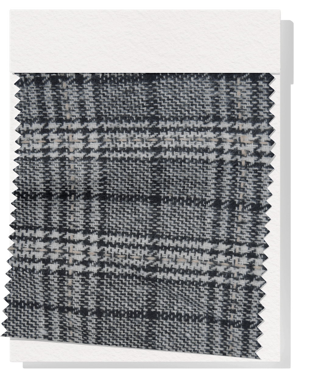 CHECKED WOOL $18.00P/M - Stone Tweed - The Fabric Shop