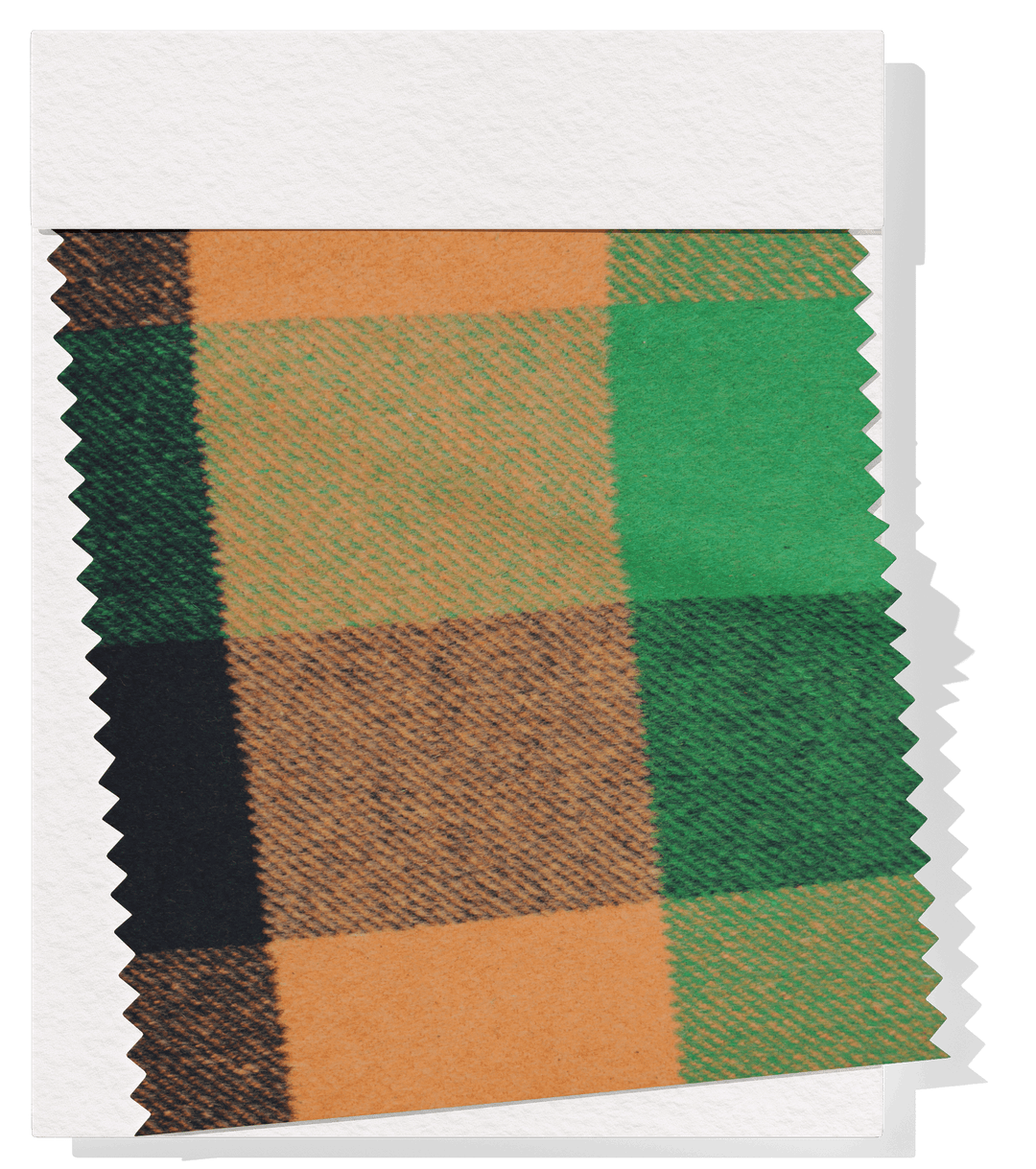 CHECKED WOOL $24.00P/M - Forest Marmalade - The Fabric Shop
