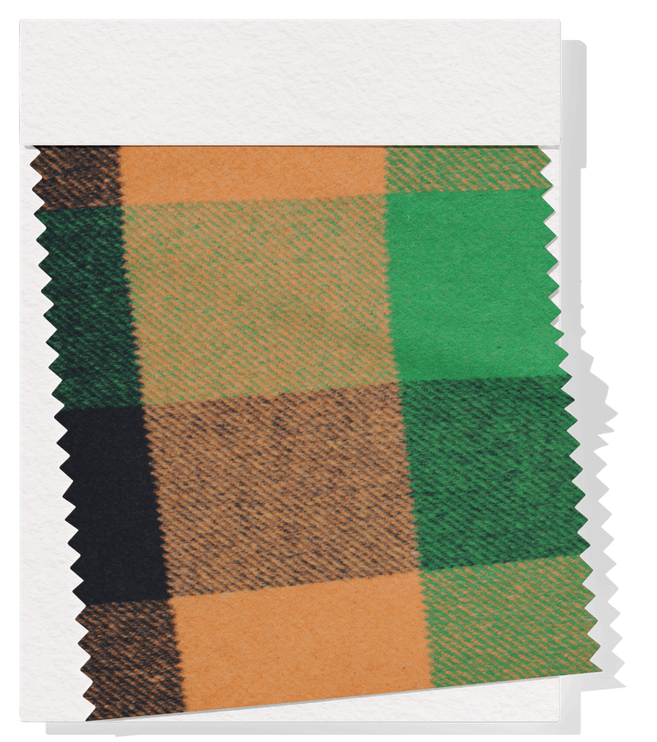 CHECKED WOOL $24.00P/M - Forest Marmalade - The Fabric Shop
