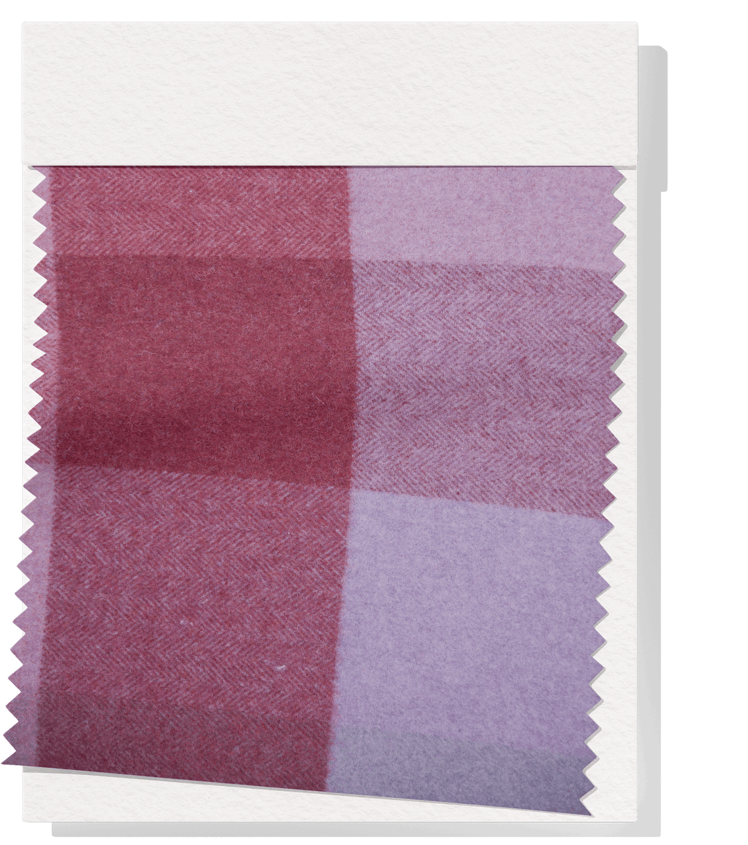 CHECKED WOOL $28.00P/M - Blush & Lilac Block Check - The Fabric Shop