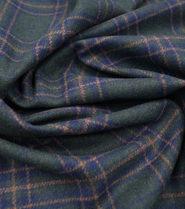 CHECKED WOOL $18.00P/M - Highland Forest