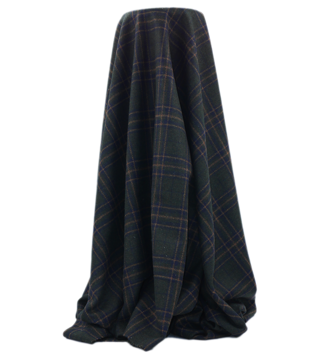 CHECKED WOOL $18.00P/M - Highland Forest