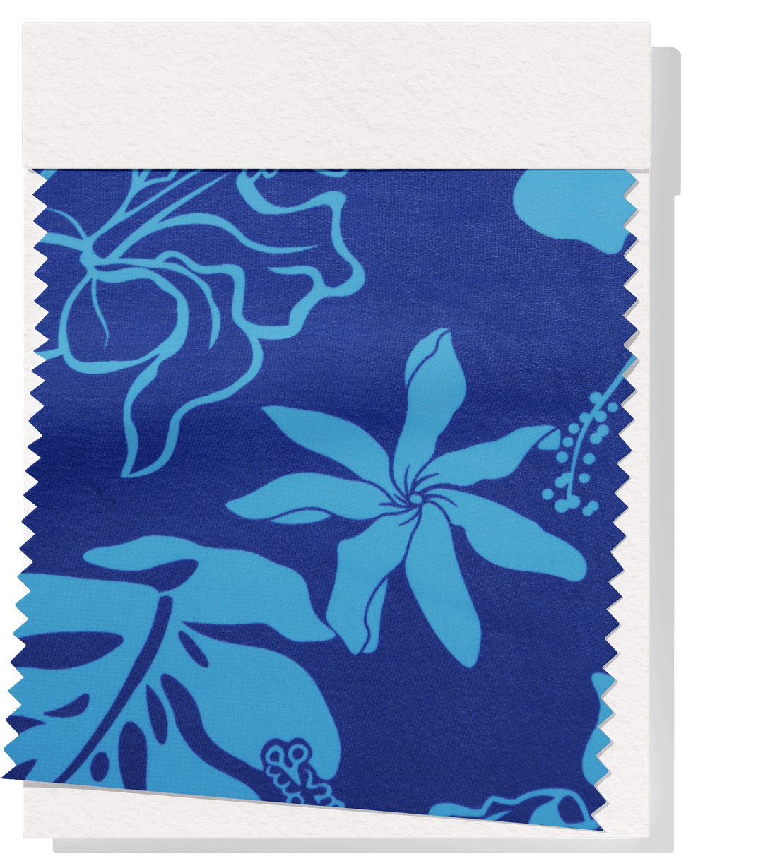CHIFFON PACIFIC PRINT $9.00P/M - Blue - The Fabric Shop