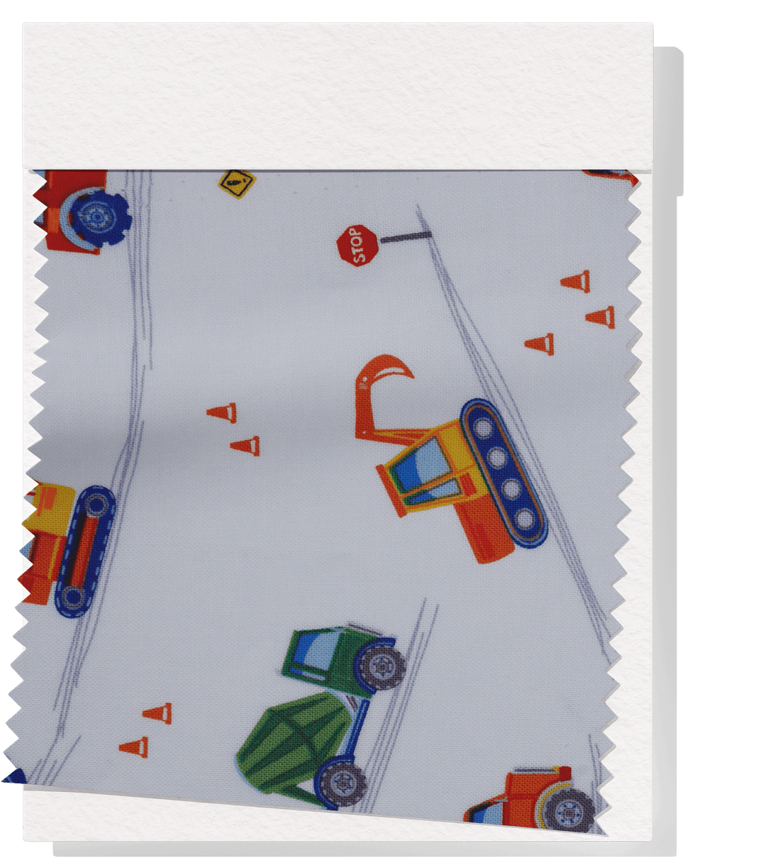 CRAFT COTTON $5.00P/M - Construction trucks - The Fabric Shop