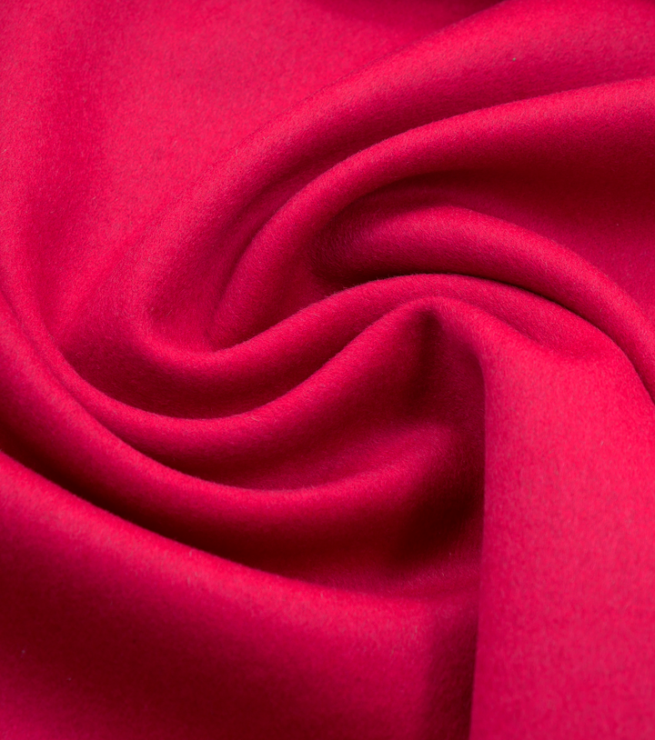 DOUBLE FACED WOOL $24.00P/M - Cranberry Crush