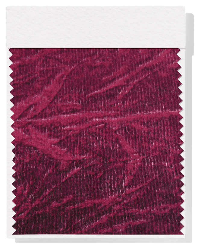 CRUSHED VELVET $8.00P/M - Burgundy - The Fabric Shop