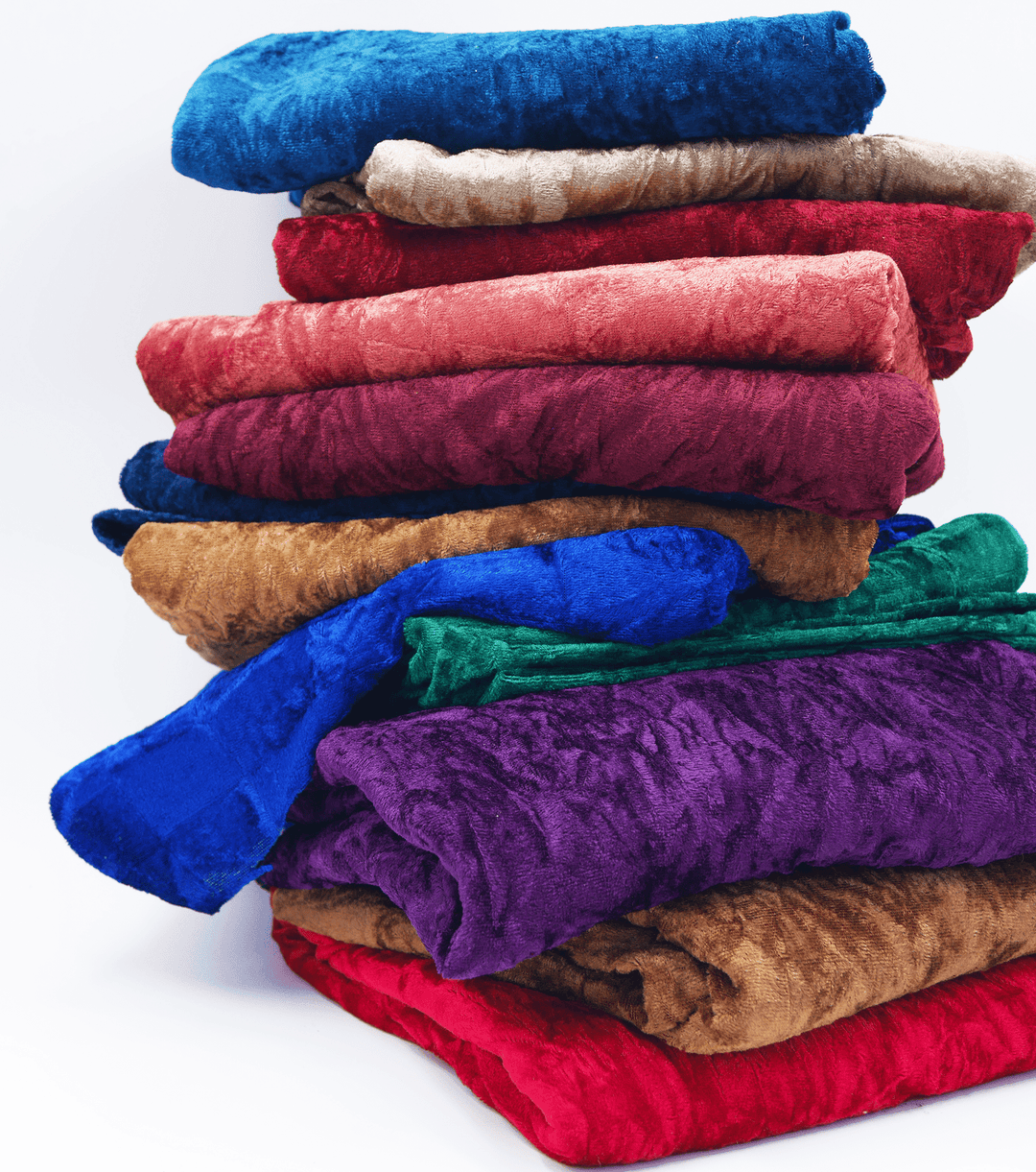 CRUSHED VELVET $8.00P/M - Golden Caramel - The Fabric Shop